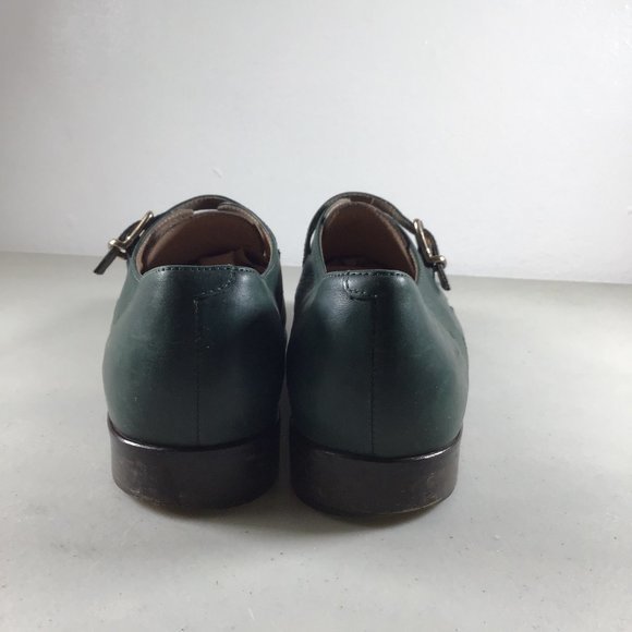 J. Crew Two Toned Oxfords Green/Grey  Size 7 - Picture 4 of 9